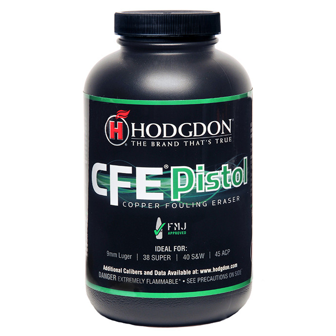 Hodgdon CFE Pistol Smokeless Gun Powder (75) Write a Review Q&A (16)